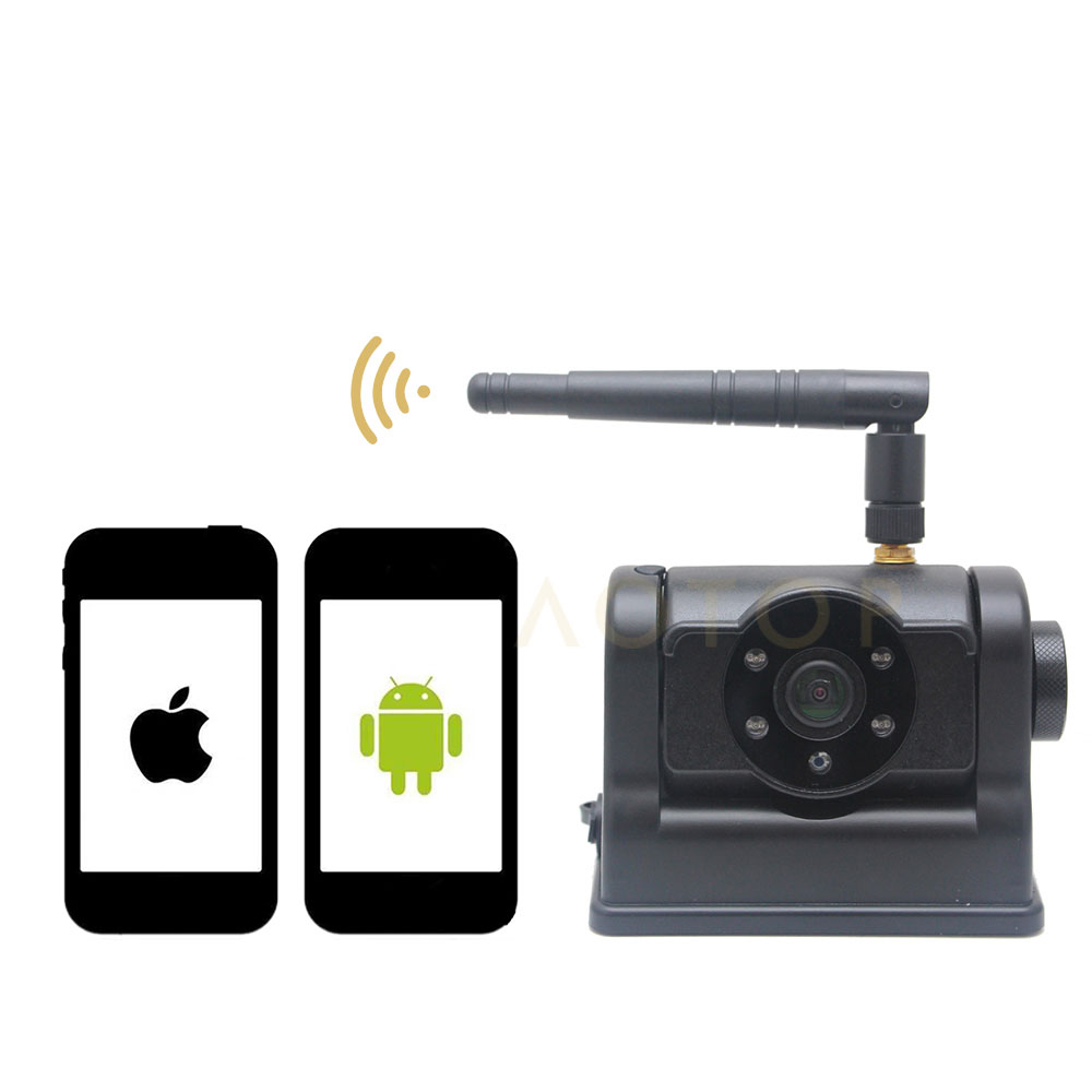 Wireless Backup Camera Can Connect IOS&Android Mobile Phone